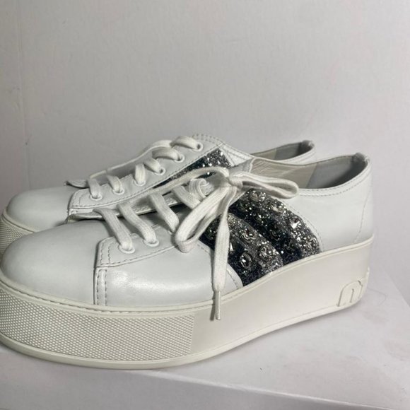 Miu Miu Sparkly Sneakers - Picture 8 of 8
